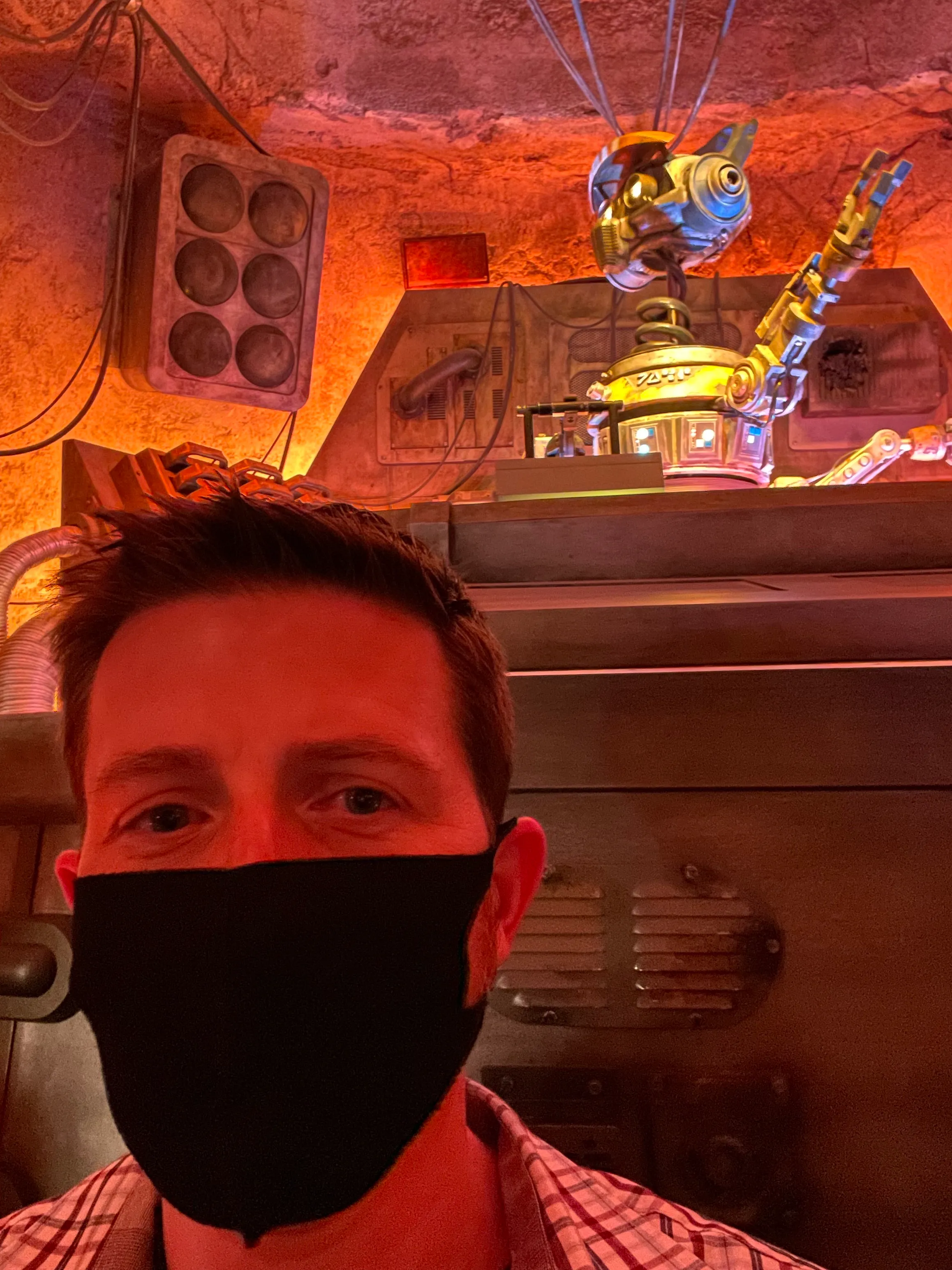 DJ Rex and I at Oga's Cantina